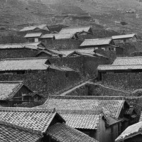 二川幸夫「愛媛県南宇和郡西海町、外泊集落」1950年代