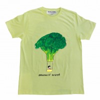 堀道広のイラストTシャツ（イエロー）