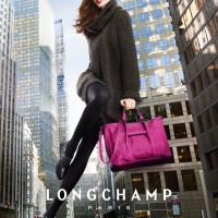 ロンシャン秋冬広告でモデルのココ・ロシャがNY闊歩