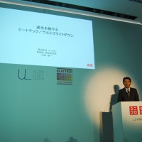 ファーストリテイリング取締役商品本部長の中嶋修一氏