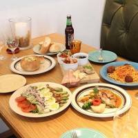 「THE DISH AND CUP」カフェダイニングのメニューは手軽にシェアして楽しめる