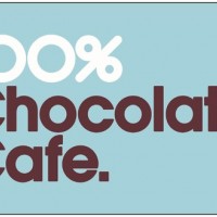 100％チョコレートカフェのロゴ