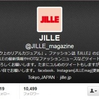 『JILLE』ツイッターアカウント