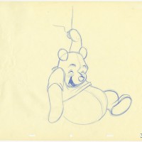 「プーさんとはちみつ」原画（クリーンナップ）（1966年）ウォルト・ディズニー・アーカイブス