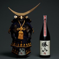 本格的な作りのボトルアーマーと日本酒