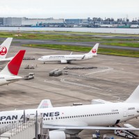 何体もの飛行機をいちどきに眺めることができることはそうそうない