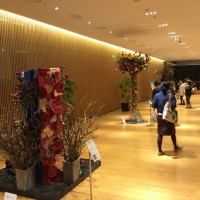 東京ミッドタウンで開催される「フラワーアートアワード in Midtown」