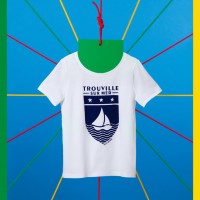 “Trouville sur Mer”モチーフのTシャツ