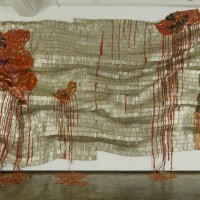 《Bleeding Takari II》 2007 Collection of The Museum of Modern Art (MoMA)参考図版 （c）El Anatsui