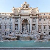 フェンディが単独支援をしたローマの観光名所「トレビの泉」の修復工事が完了
