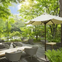 軽井沢ホテルブレストンコートでは夏が旬のフルーツを使った期間限定スイーツが提供