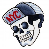「NYC Skull」（6枚セット／1,600円）