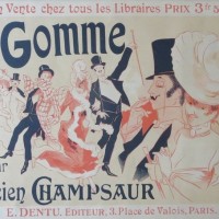 ヴィンテージポスター「La Gomme」1890年代/リトグラフ【アトリエ421】
