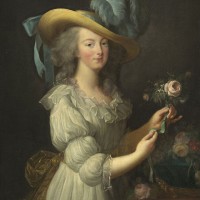 エリザベト=ルイーズ・ ヴィジェ・ル・ブラン《ゴール・ドレスを着たマリー・アントワネット》1783 年頃 油彩、カンヴァス 92.7×73.1cm ワシントン・ナショナル・ギャラリー