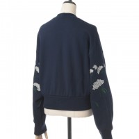 Embroidery Sweatshirt／mame *三越伊勢丹限定カラー