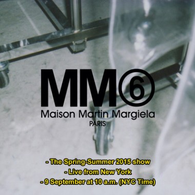 【生中継】MM6メゾンマルタンマルジェラの15SSコレクション、9日23時より