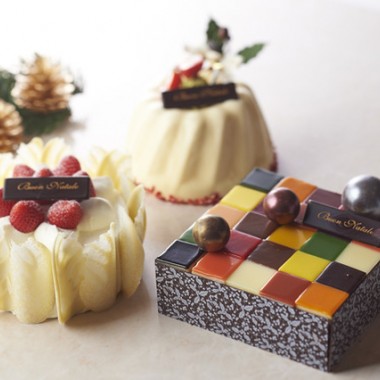 8種類を組み合わせた「モザイクケーキ」再び。グランドハイアット東京のクリスマスケーキ