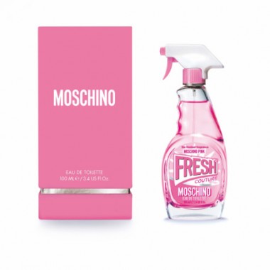 モスキーノ、洗剤ボトルのフレグランス第二章は“PINK”！新しいフレッシュフローラルの香り