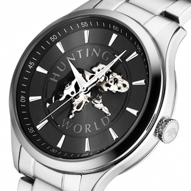 エレファントのシンボルマーク、ハンティング・ワールドの腕時計に黒い文字盤の限定モデルが登場