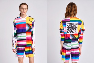 ヒュンメルが8月開催の「コペンハーゲン2021」公式パートナーとして虹色のウエアをリリース