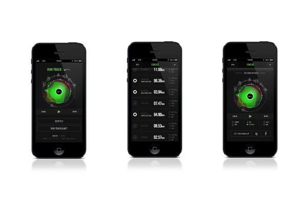 ランニングアプリ「Nike＋Running」を使用してオリジナルミュージックトラックを作成できるモバイル専用アプリ「RUN TRACK」