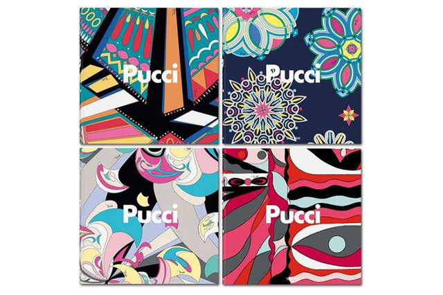 TASCHEN社出版 『Pucci』 （1万500円）　左下のカバーは伊勢丹新宿店限定