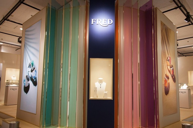 「FRED, Lights and Colors of the French Riviera」（伊勢丹新宿店本館1階ザ・ステージ）