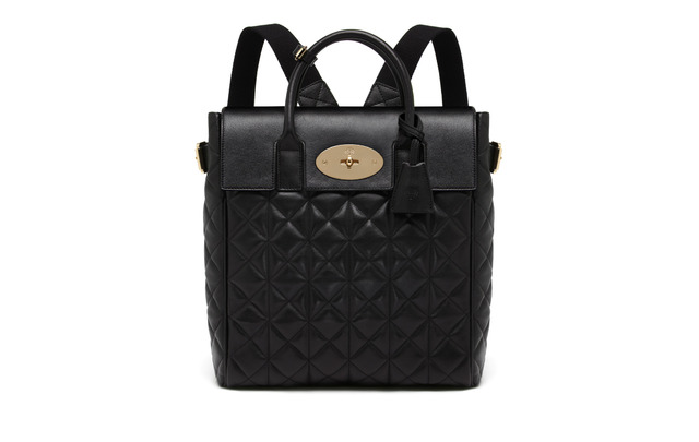 Black Quilted Nappa