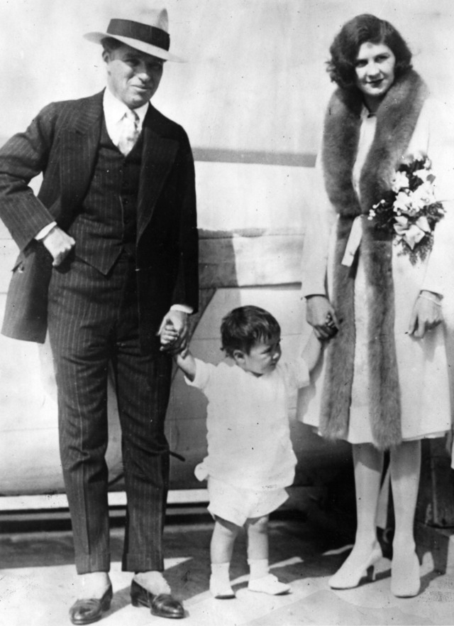 チャールズ・チャップリンと2番目の妻リタ・グレイ