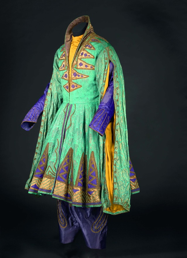 レオン・バクスト「シャー・ゼーマン」の衣裳（《シェエラザード》より）1910-30年代 オーストラリア国立美術館