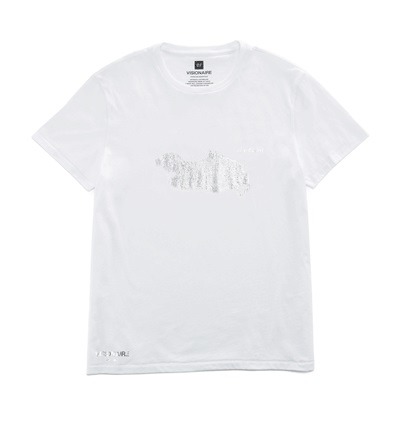 GAP×VISIONAIREのコラボTシャツ、ヨーコ・オノのアートワーク