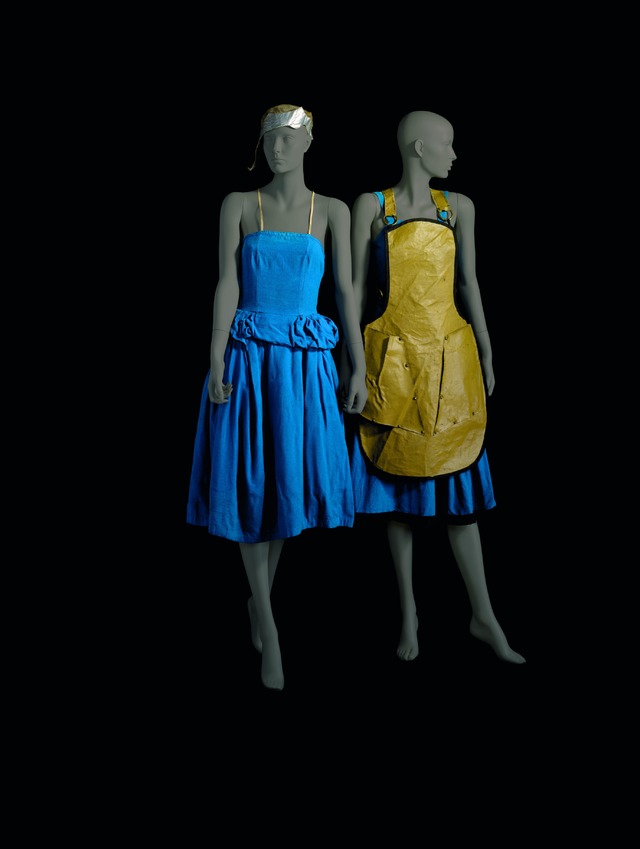 ゲオルギー・ヤクーロフ「女性労働者」の衣裳（《鋼鉄の踊り》より）1927年頃 オーストラリア国立美術館