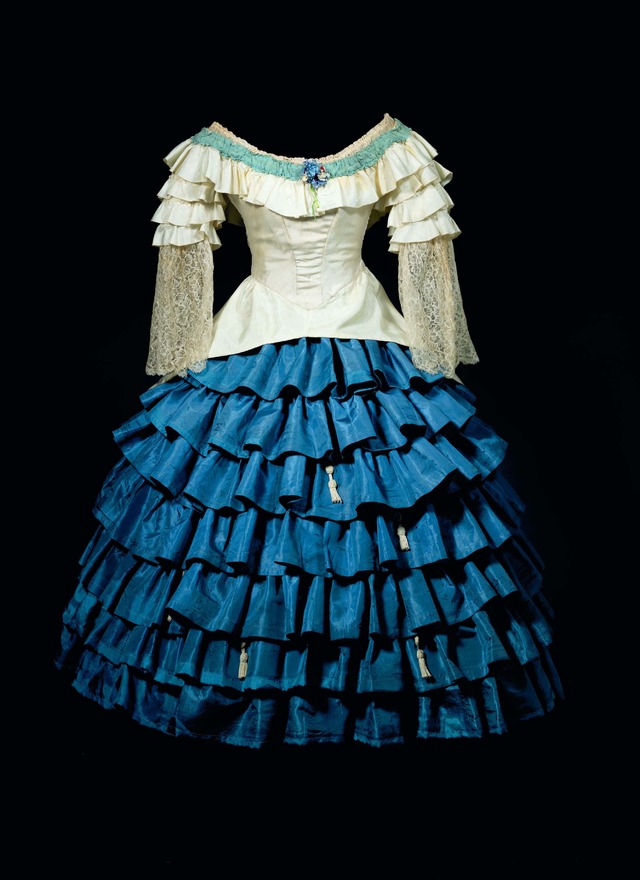 レオン・バクスト「キアリーナ」の衣裳（《カルナヴァル》より）1910年頃 オーストラリア国立美術館