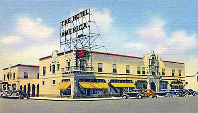 架空のホテル「ザ ホテル アメリカ（The Hotel AMERICA）」
