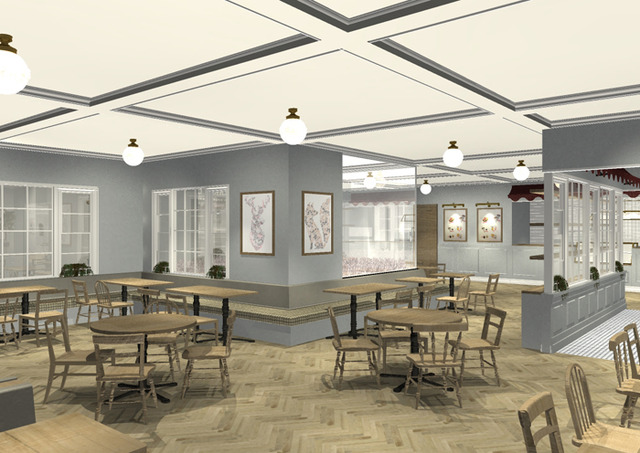 南館地下1階にオープン予定の「ジェラート ピケ カフェ ビオ コンセプト（gelato pique cafe bio concept）」