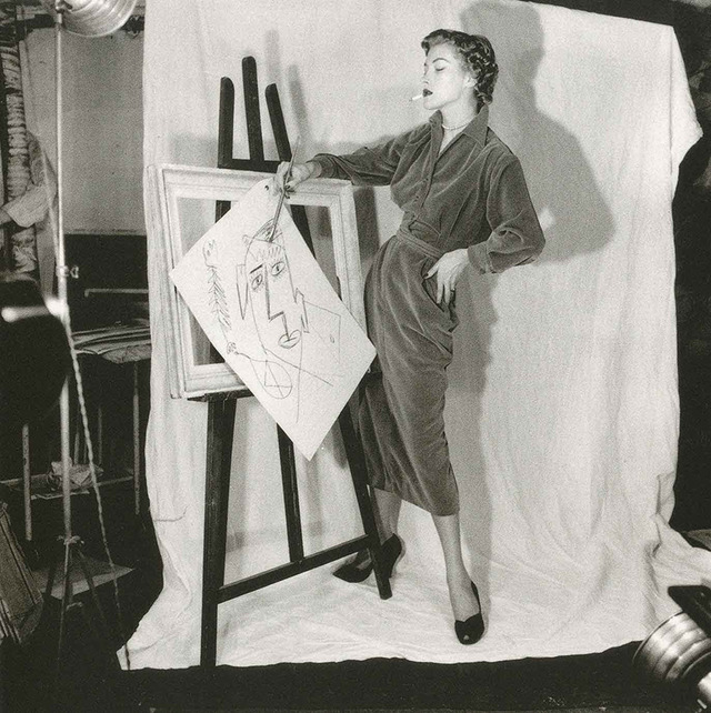 Jean Loup-Sieff  "Ma premiere photo de mode, Paris 1952"