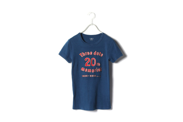 「スリードッツ」が20周年を記念した「ビューティフルピープル」とのコラボレーションTシャツを発売
