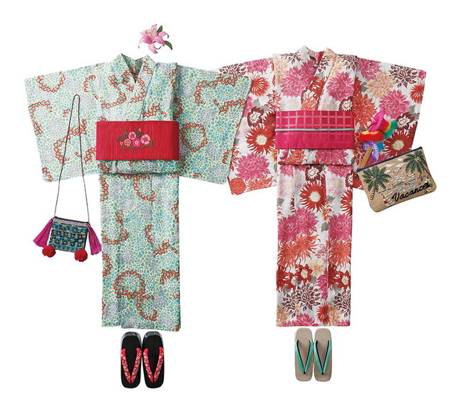 「KEITA MARUYAMA × ISETAN YUKATA 日本の夏＿日本の恋＿」で販売される浴衣