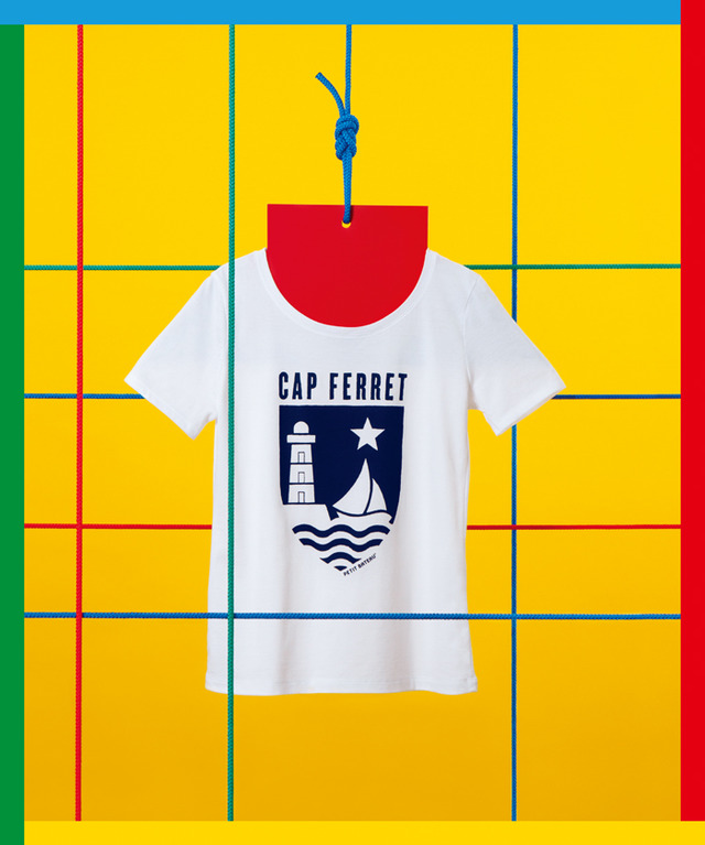 “Le Cap Ferret”モチーフのTシャツ