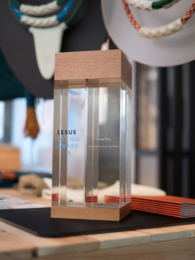 「LEXUS DESIGN AWARD 2015」の入賞作品
