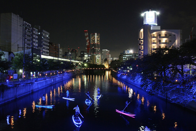 Light up floating YOKOHAMA2015