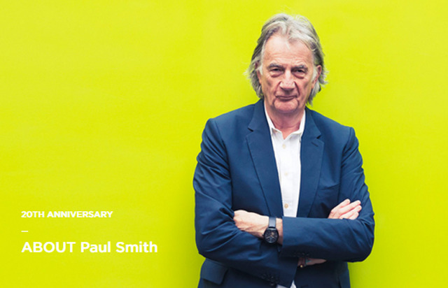 ポール・スミスのウォッチコレクションの20周年を記念して10月22日、ブランドの世界観を伝えるスペシャルウェブサイト「PAUL SMITH WATCH 20TH ANNIVERSARY」がオープン