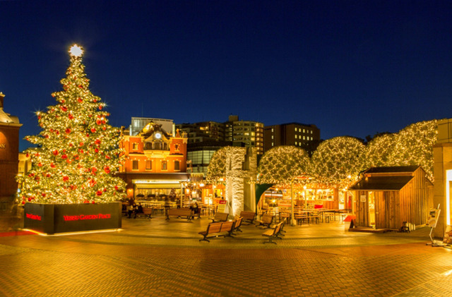 恵比寿ガーデンプレイスのクリスマスイベント「Baccarat ETERNAL LIGHTS -歓びのかたち-」が開催