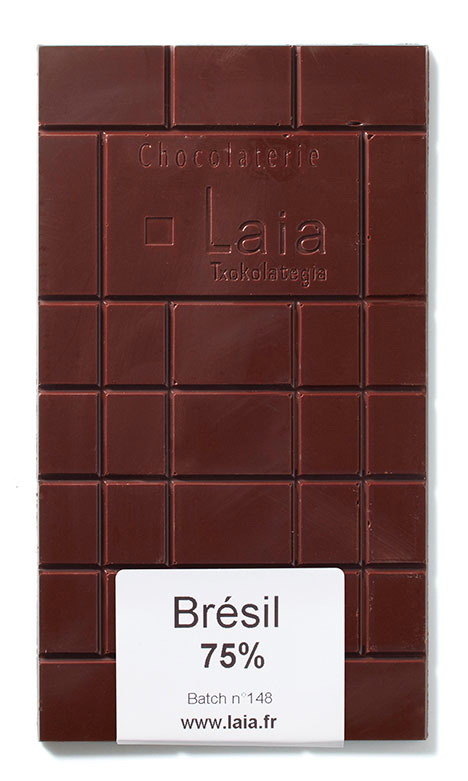 ショコラトリー ライヤ（Chocolaterie LAIA）の「タブレット ショコラ ブラジル」