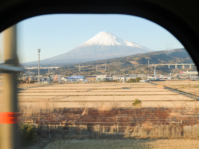 どこへ行っても背景に富士山が写る富士宮