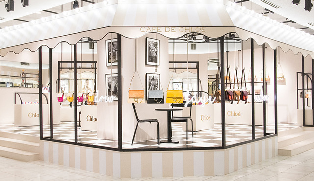 新宿伊勢丹にクロエの限定ブティック“CAFE DE CHLOE”がオープン