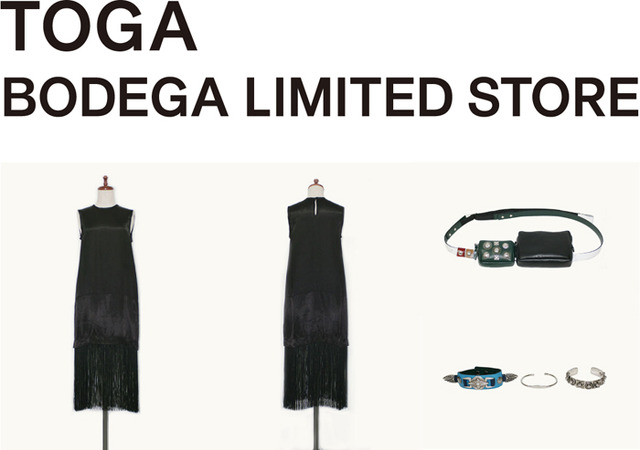 トーガが伊勢丹新宿店にポップアップショップ「TOGA BODEGA LIMITED STORE in ISETAN」をオープン