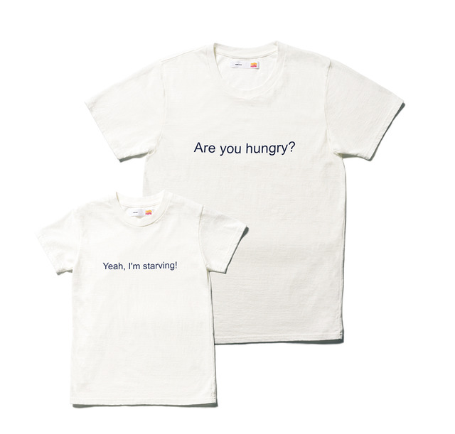 Tシャツ 4,200円（Kids）、5,200円（Mens）/メイプル