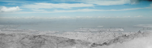 「六甲山からの眺望」ヤマガミユキヒロ