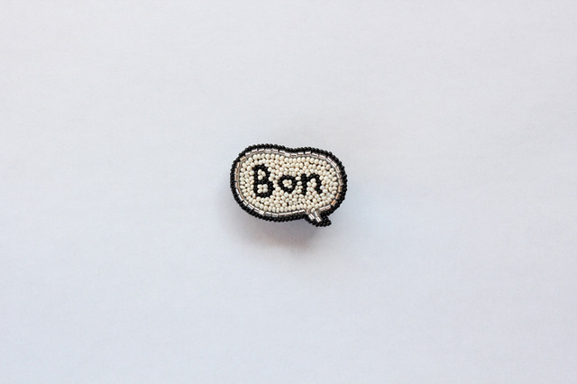 Bon (いいね)のブローチ（1万6,000円）